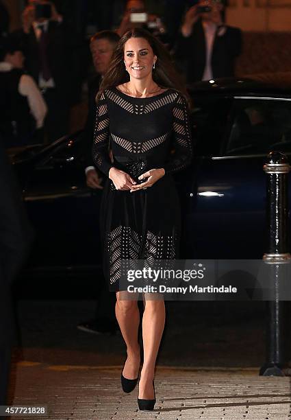 Catherine, Duchess of Cambridge attends the Action on Addiction Autumn Gala Evening at L'Anima on October 23, 2014 in London, England.