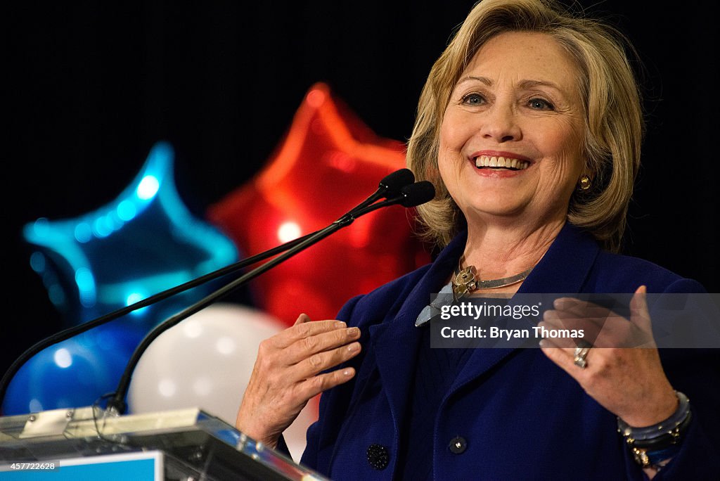 Hillary Clinton And Andrew Cuomo Campaign In New York