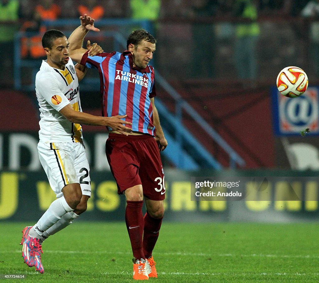 UEFA Europe League: Trabzonspor vs Lokeren