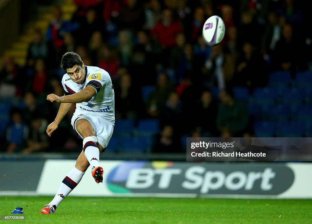 London Welsh  v  Bordeaux-Begles - European Rugby Challenge Cup