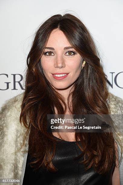 Natacha Steven attends the launch of the De Grisogono "Crazy Skull" watch on October 23, 2014 in Paris, France.