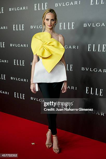 Lauren Santo Domingo attends 'Elle Style Awards 2014' photocall at Italian Embassy on October 23, 2014 in Madrid, Spain.