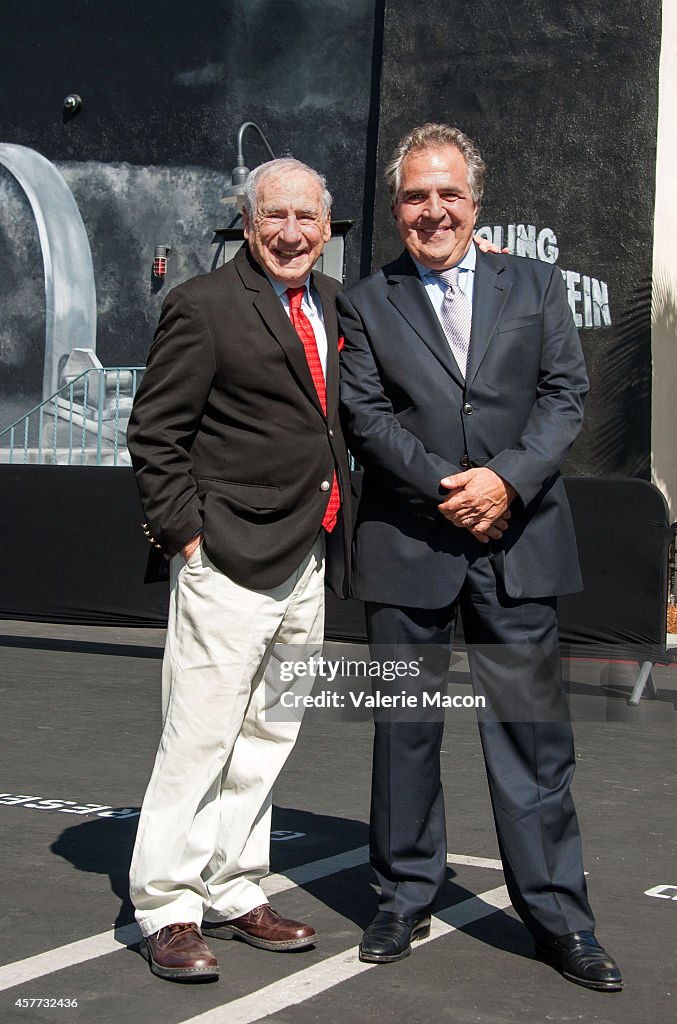 20th Century Fox Celebrates Mel Brooks And "Young Frankenstein" 40th Anniversary With Mural And Street Dedication At Fox Lot