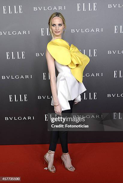 Lauren Santo Domingo attends the Elle Style Awards party at the Italian Embassy on October 23, 2014 in Madrid, Spain.