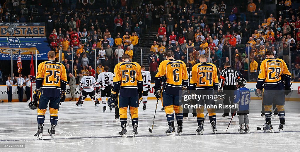 Chicago Blackhawks v Nashville Predators