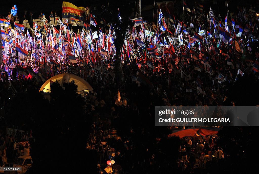 URUGUAY-ELECTION-CAMPAIGN-VAZQUEZ-SENDIC