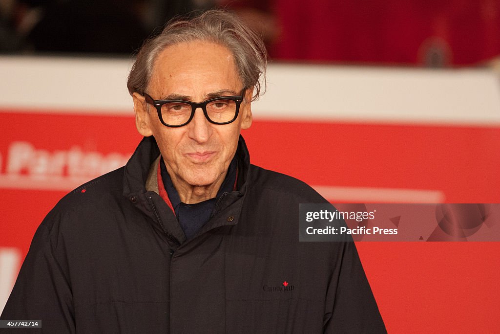 Franco Battiato on the Red Carpet of International Film...