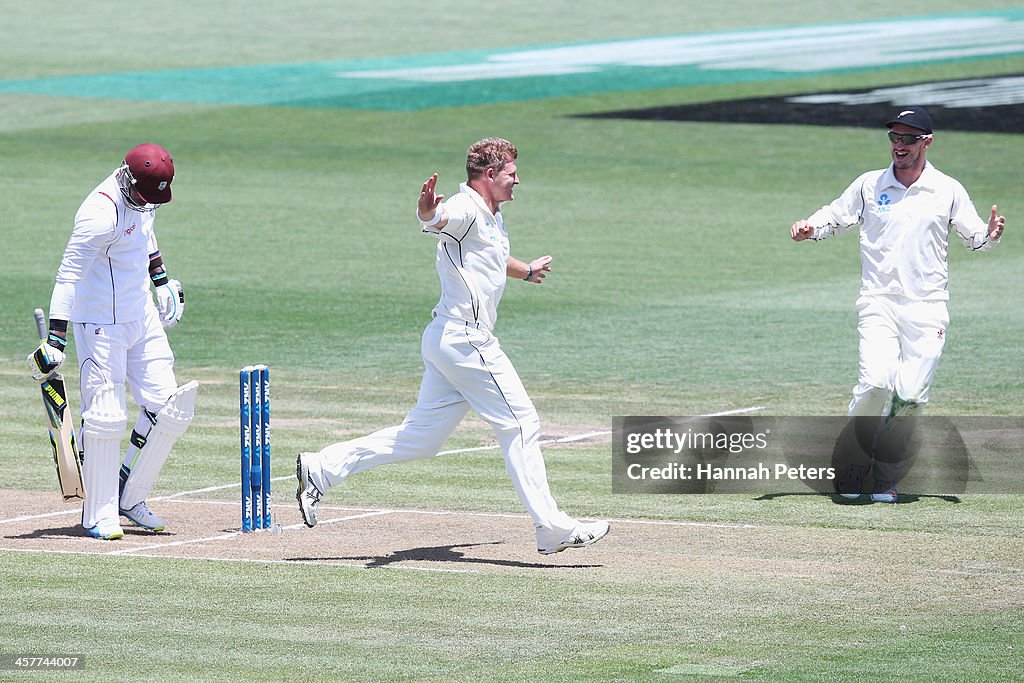 New Zealand v West Indies - Third Test: Day 1