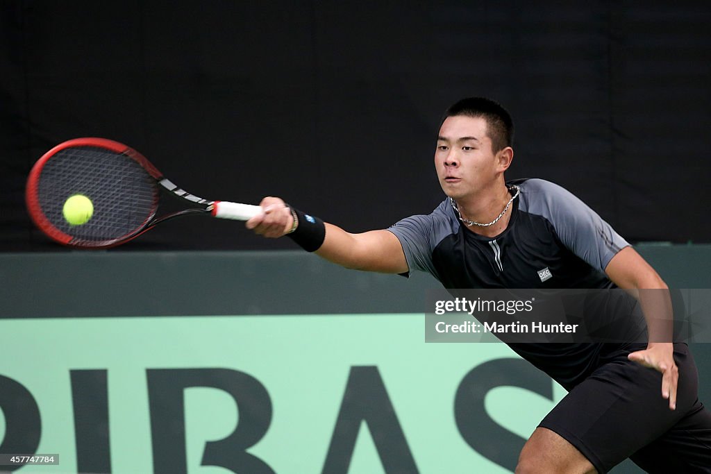 Davis Cup - New Zealand v Chinese Taipei