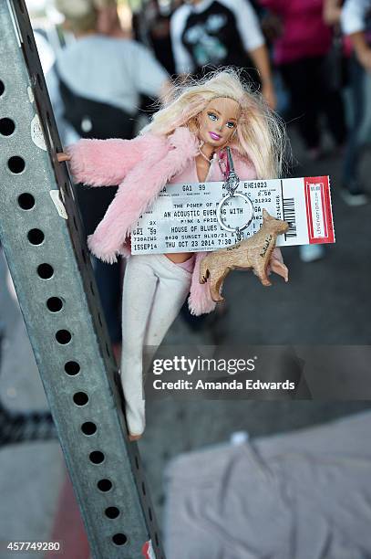 General view of atmosphere at the 2014 Power Of Pink: An Acoustic Evening With P!nk And Friends event at The House of Blues Sunset Strip on October...