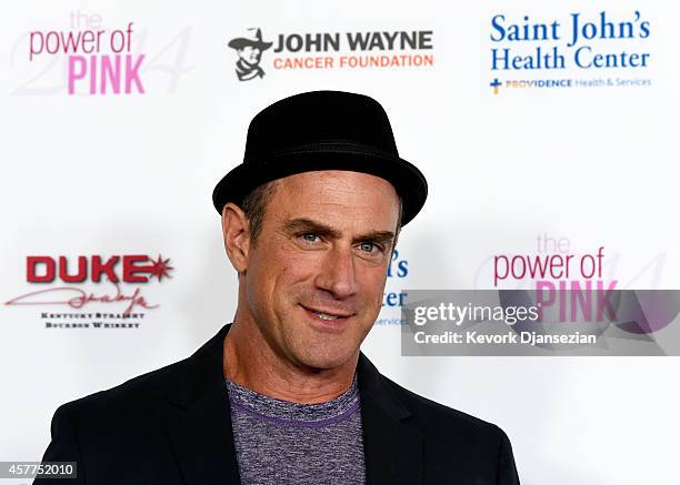 Actor Christopher Meloni attends Power of Pink 2014 Benefiting the Cancer Prevention Program at Saint John's Health Center at The House of Blues...