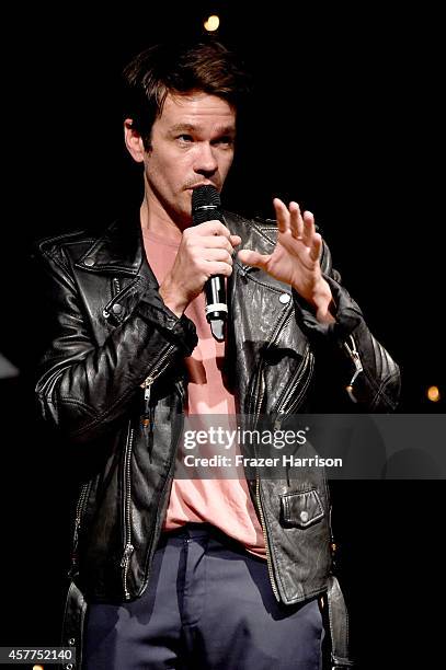 Musician Nate Ruess of fun. Speaks at Power of Pink 2014 Benefiting the Cancer Prevention Program at Saint John's Health Center at House of Blues...