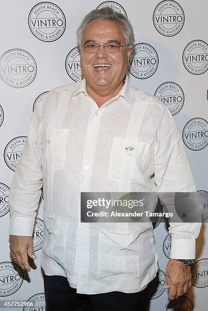 Chef Pepin attends Cristina Saralegui's Book Launch at Vintro Hotel on October 23, 2014 in Miami, Florida.