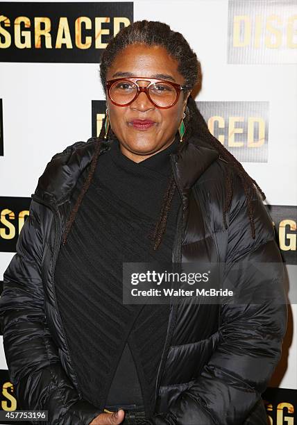 Lynn Nottage attends the Broadway Opening Night performance of 'Disgraced' at the Lyceum Theatre on October 23, 2014 in New York City.