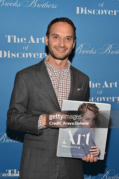 Jeff Vespa attends the L.A. Launch for Jeff Vespa's new book 'The Art of Discovery' at Brooks Brothers Rodeo on October 23, 2014 in Beverly Hills,...