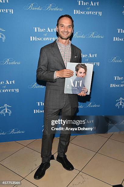 Jeff Vespa attends the L.A. Launch for Jeff Vespa's new book 'The Art of Discovery' at Brooks Brothers Rodeo on October 23, 2014 in Beverly Hills,...