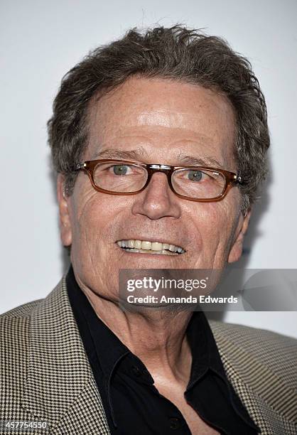 Actor Patrick Wayne arrives at the 2014 Power Of Pink: An Acoustic Evening With P!nk And Friends event at The House of Blues Sunset Strip on October...