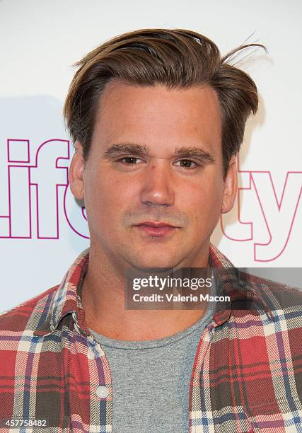 Sean Stewart arrives at Life & Style Weekly 10 Year Anniversary Party at SkyBar at the Mondrian Los Angeles on October 23, 2014 in West Hollywood,...