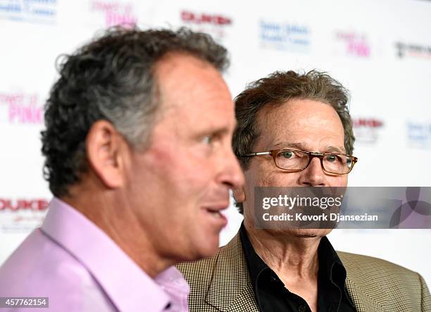 Actors Ethan Wayne and Patrick Wayne attend Power of Pink 2014 Benefiting the Cancer Prevention Program at Saint John's Health Center at The House of...