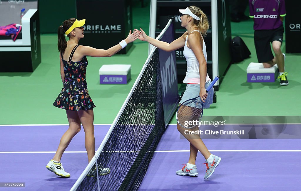 BNP Paribas WTA Finals: Singapore 2014 - Day Five