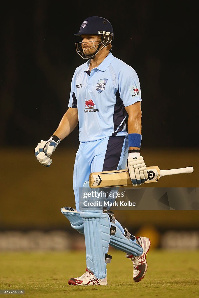 Elimination Final QLD v NSW - Matador BBQs One Day Cup