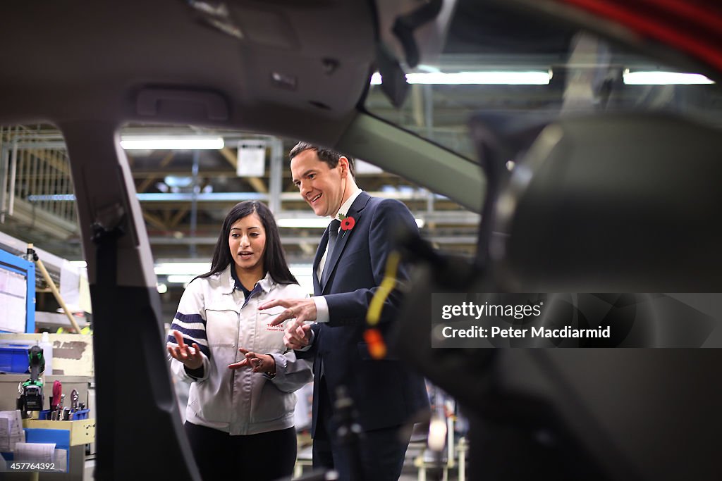 Chancellor George Osborne Meets Women Leading The Economy