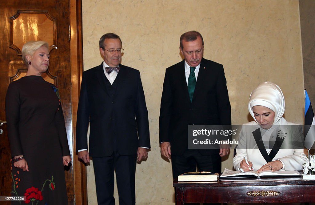 Turkish President Erdogan in Estonia