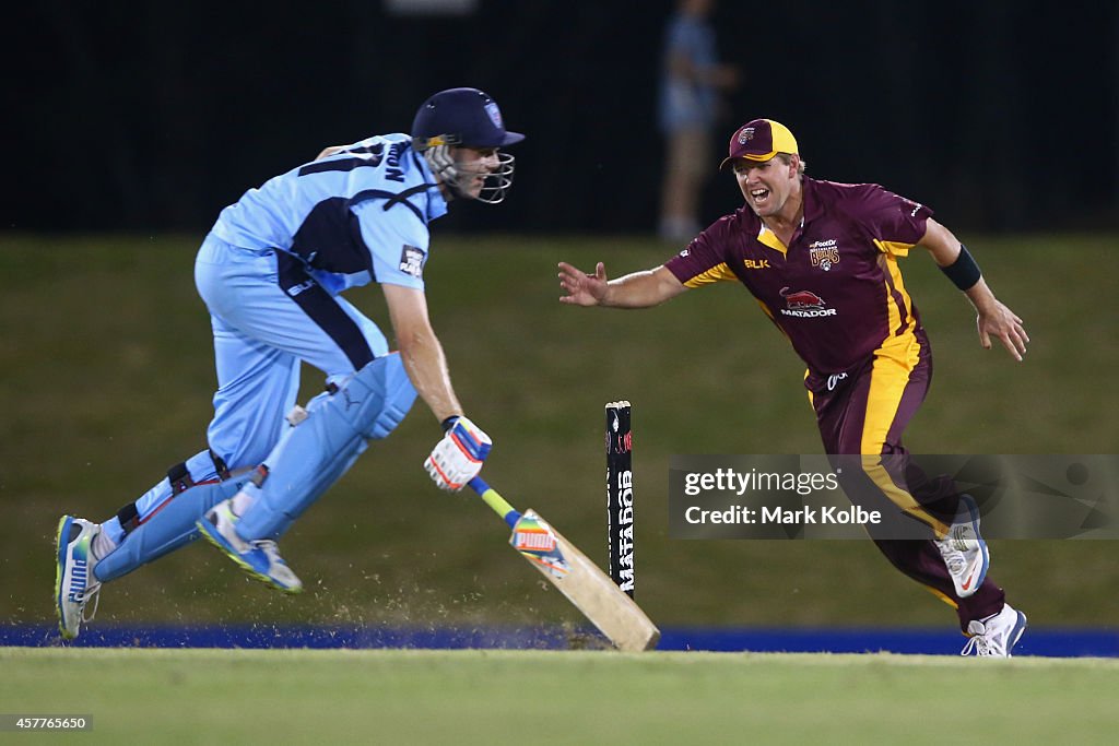 Elimination Final QLD v NSW - Matador BBQs One Day Cup