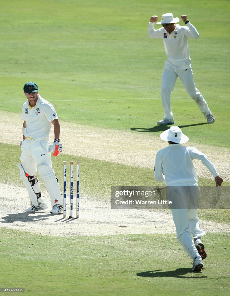 Pakistan v Australia - 1st Test Day Three