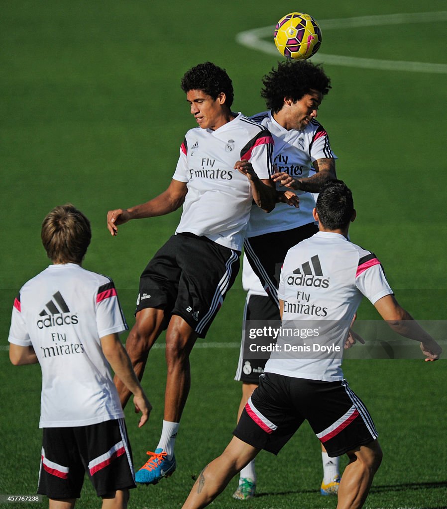 Real Madrid CF Training and Press Conference