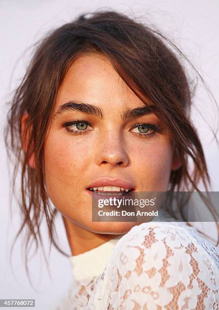 Bambi Northwood-Blyth arrives at Elle Style Awards 2014 at on October 24, 2014 in Sydney, Australia.