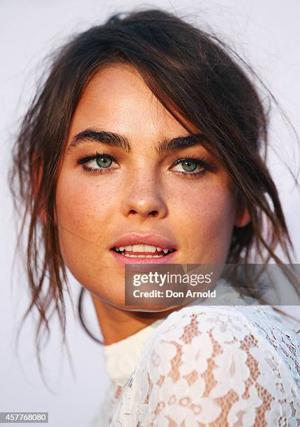 Bambi Northwood-Blyth arrives at Elle Style Awards 2014 at on October 24, 2014 in Sydney, Australia.