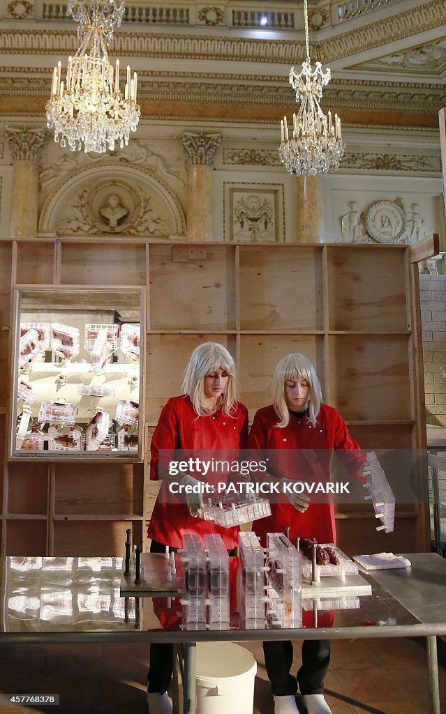 FRANCE-CHOCOLATE-EXHIBITION-MCCARTHY