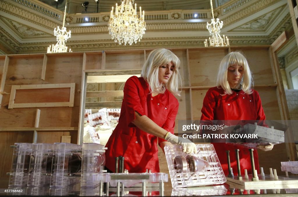 FRANCE-CHOCOLATE-EXHIBITION-MCCARTHY