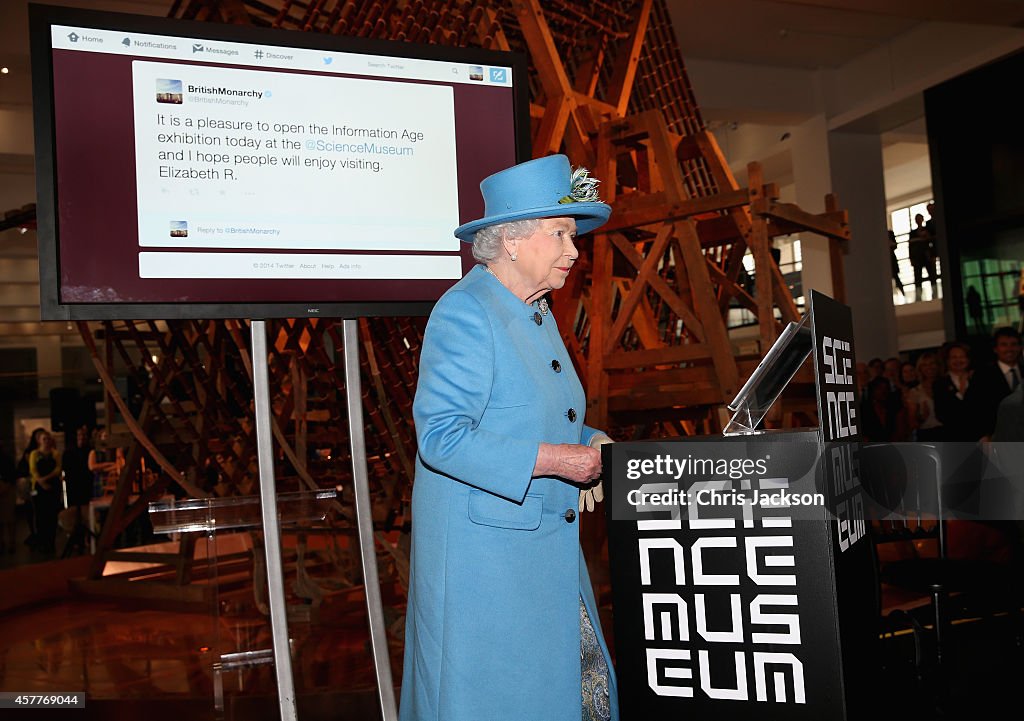 The Queen Visits The Science Museum