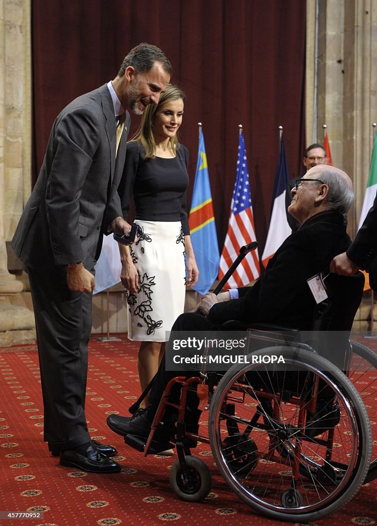 SPAIN-ROYALTY-ASTURIAS-AWARDS