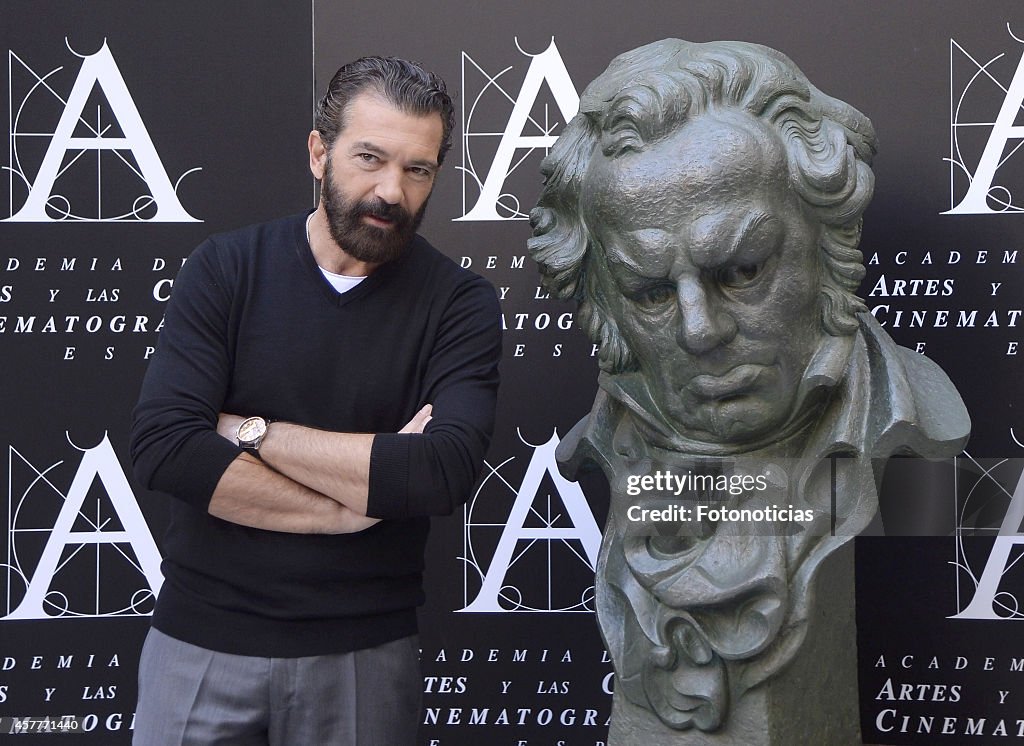 Antonio Banderas To Receive Honorary Goya Award-Photocall