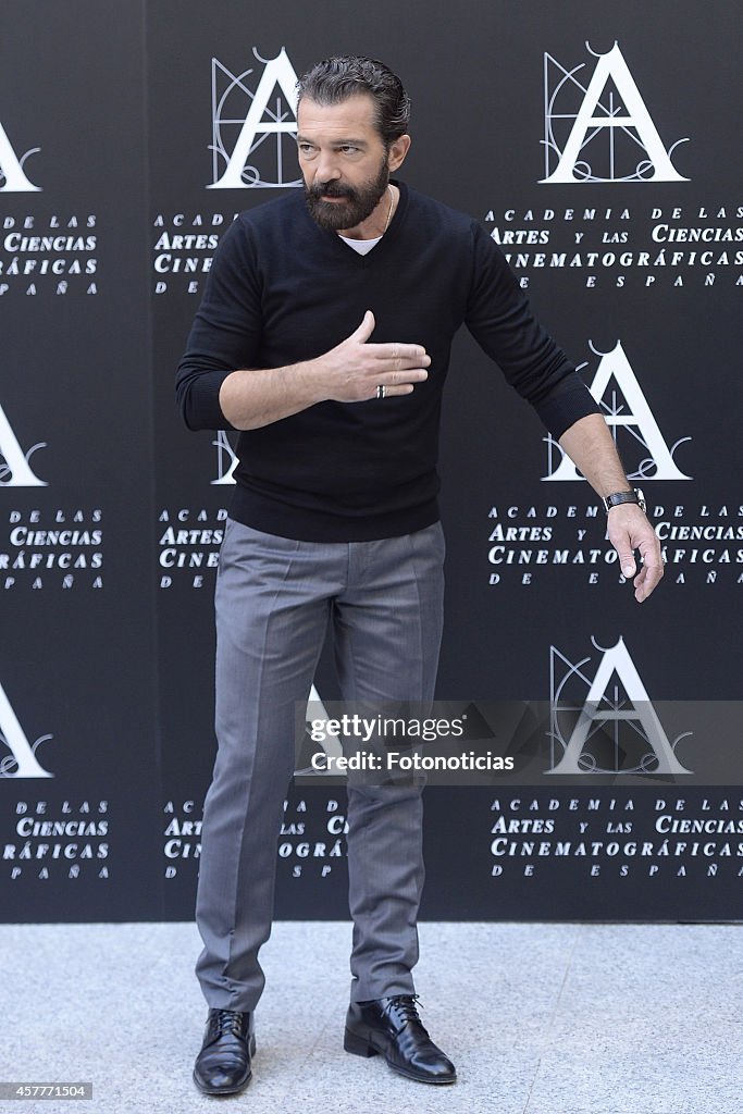 Antonio Banderas To Receive Honorary Goya Award-Photocall