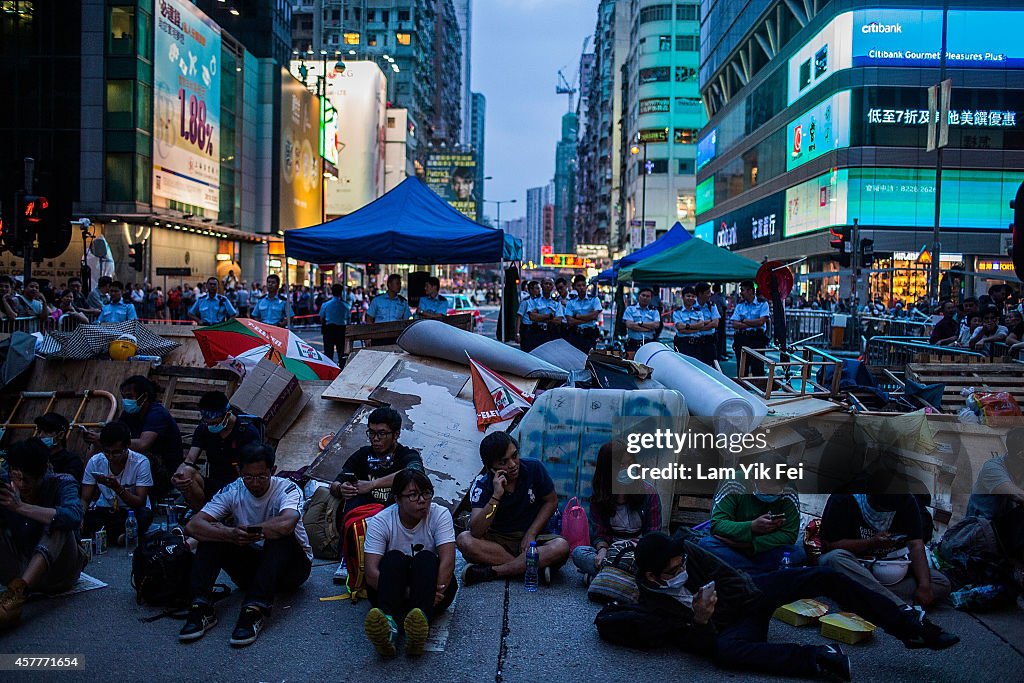 Protestors Dig Their Heels In As Occupy Movement Goes On