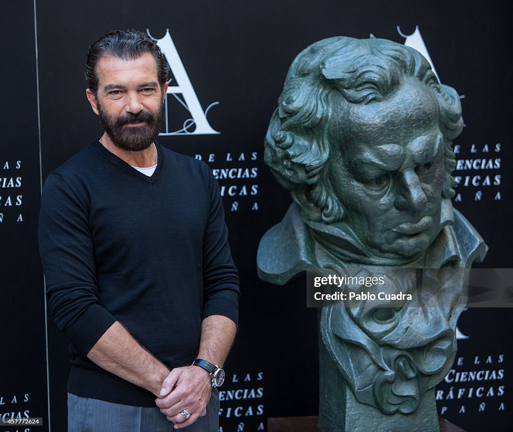 Antonio Banderas To Receive Honorary Goya Award-Photocall