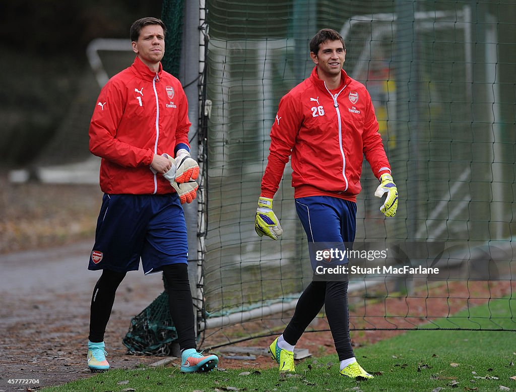 Arsenal Training Session