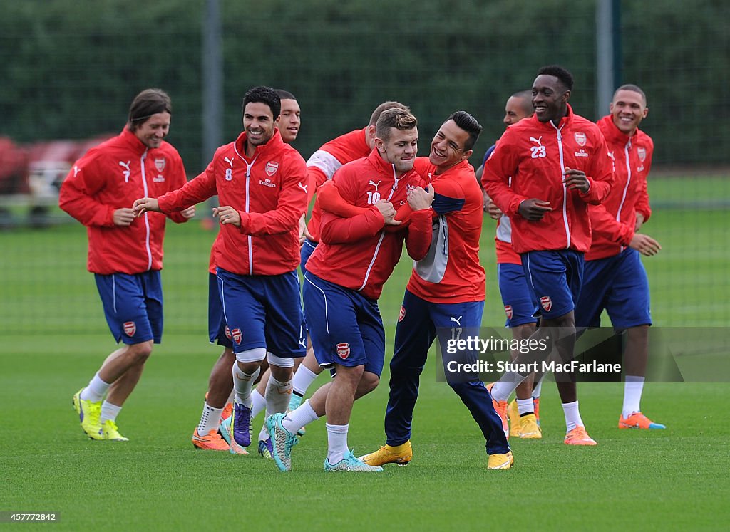 Arsenal Training Session