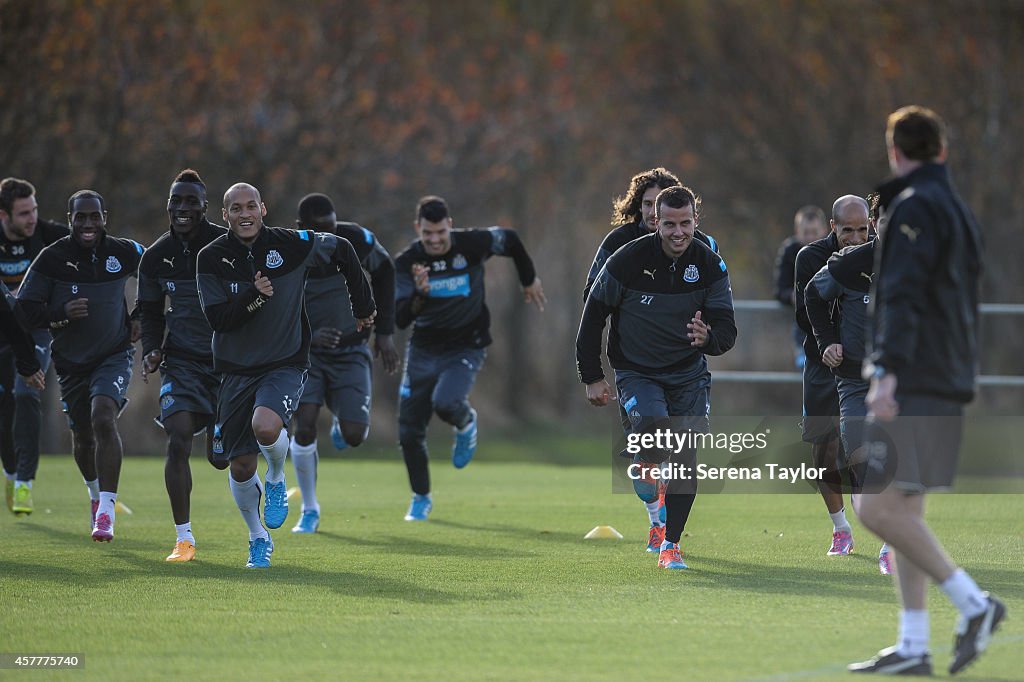 Newcastle United Training Session