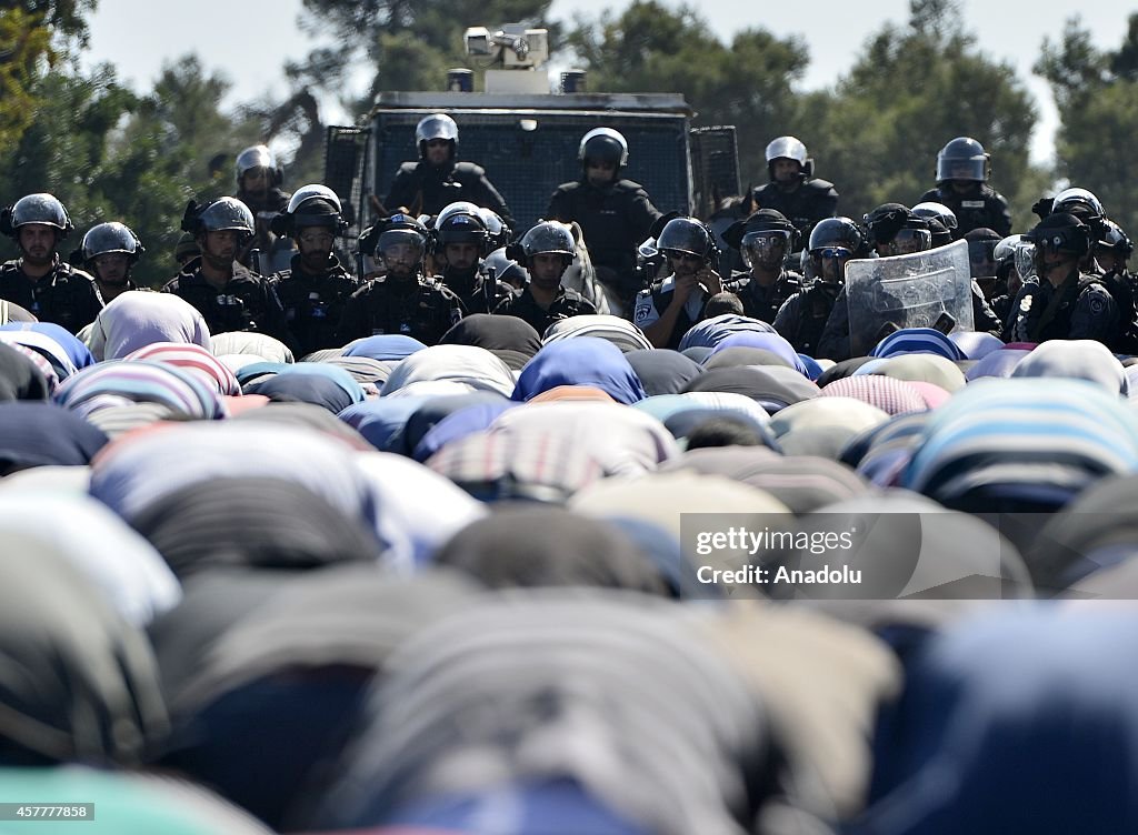 Israeli restriction for the Friday Prayer at al-Aqsa Mosque