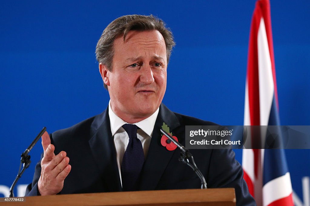 Prime Minister David Cameron Tries To Take A Harder Line with Europe