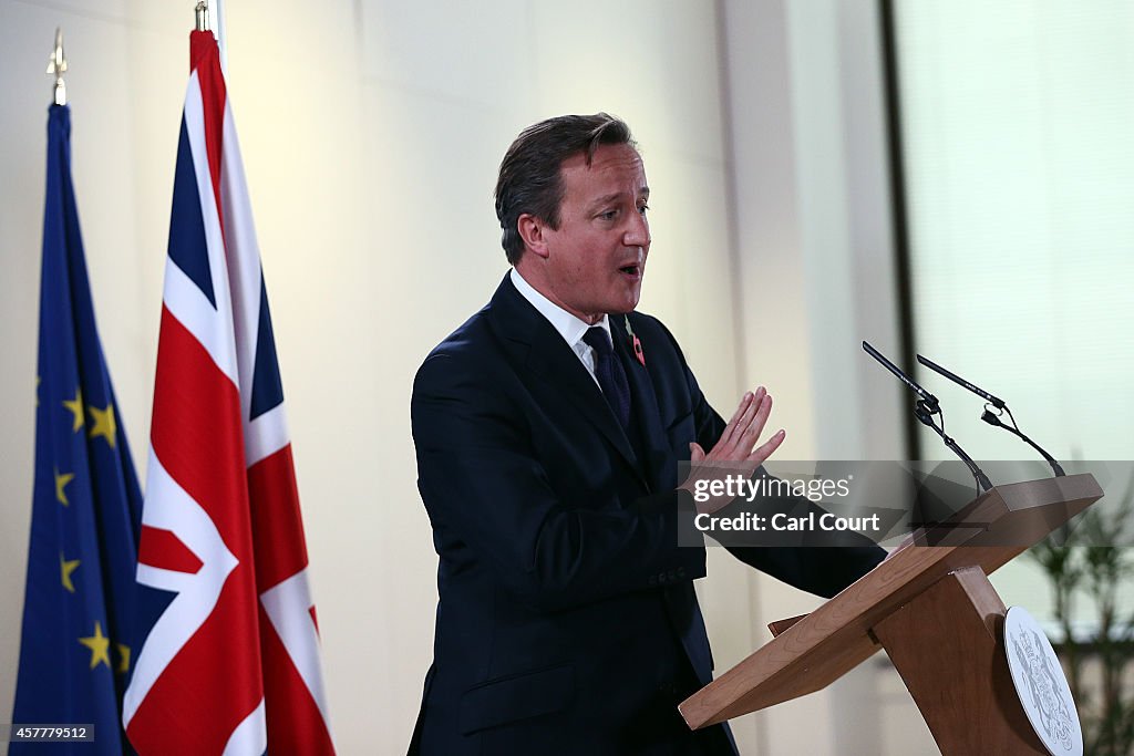 Prime Minister David Cameron Tries To Take A Harder Line with Europe