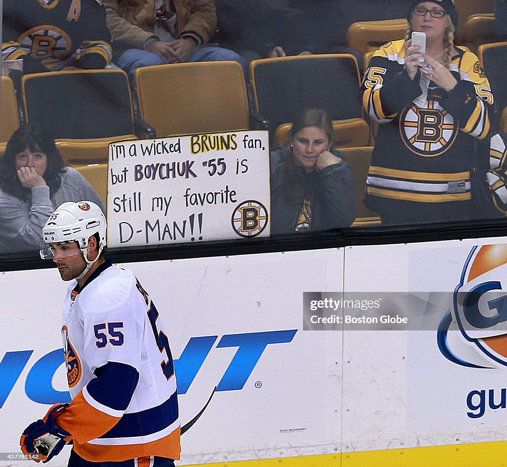 Boston Bruins Vs. New York Islanders At TD Garden