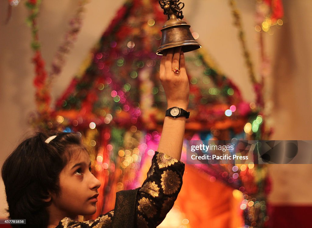 Pakistan's minority Hindus community celebrate their...
