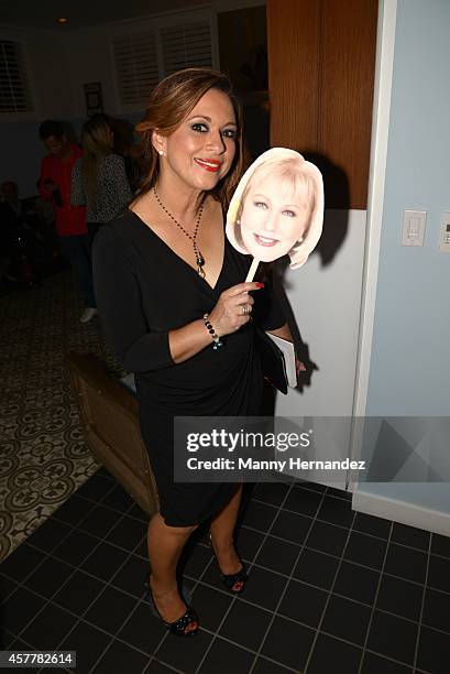 Neida Sandoval at the launch Cristina Saralegui's latest book Pa'rriba y pa'lante! at VINTRO Hotel & Kitchen in Miami Beach at Vintro Hotel on...