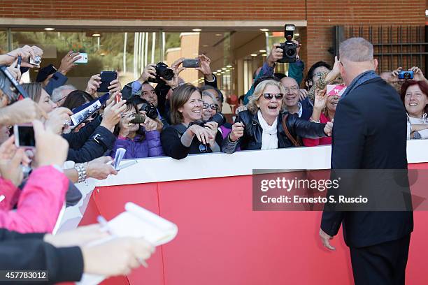 Kevin Costner attends the Red Carpet during the 9th Rome Film Festival on October 24, 2014 in Rome, Italy.